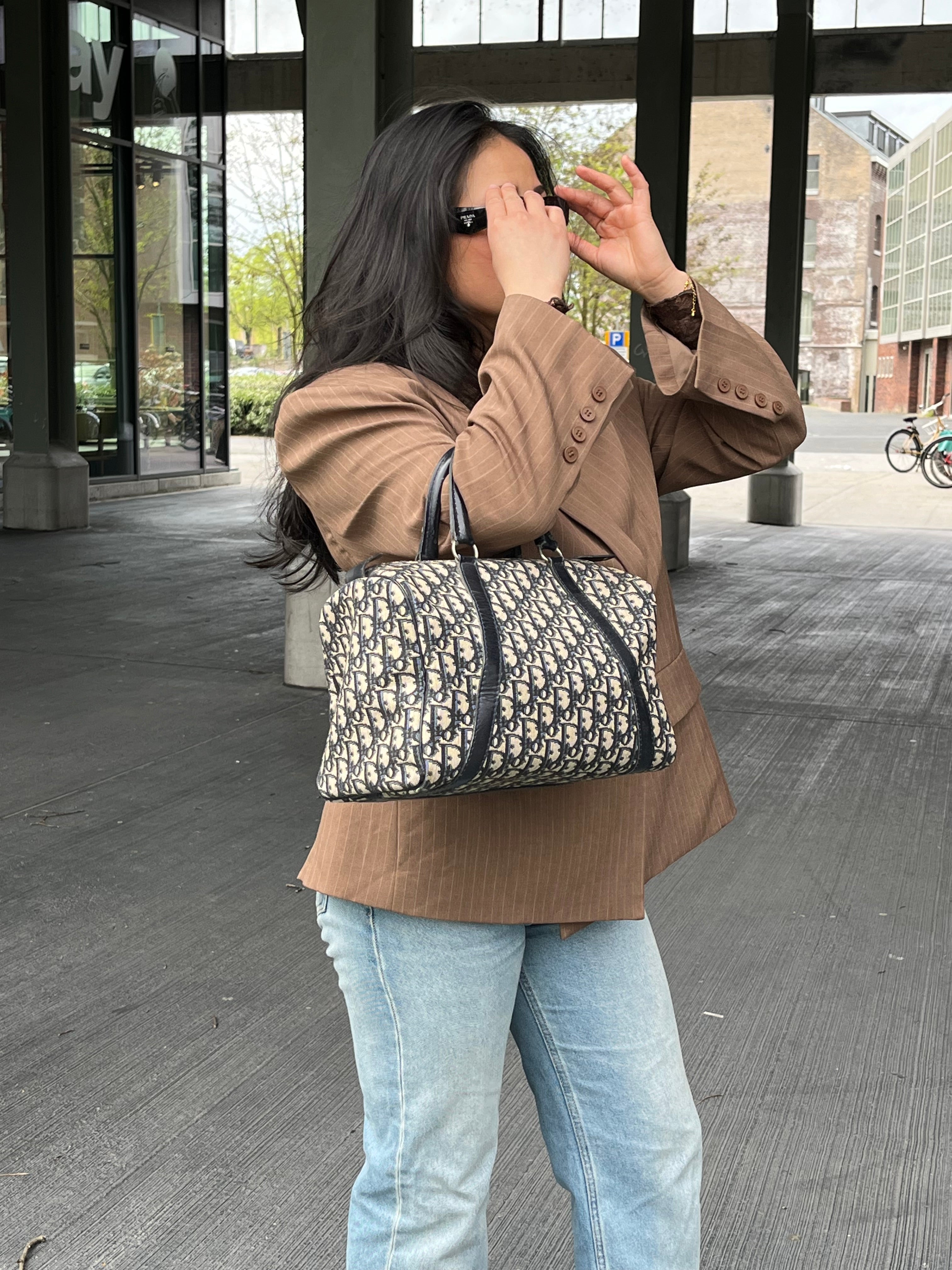 DIOR TROTTER MINI BOSTON BAG