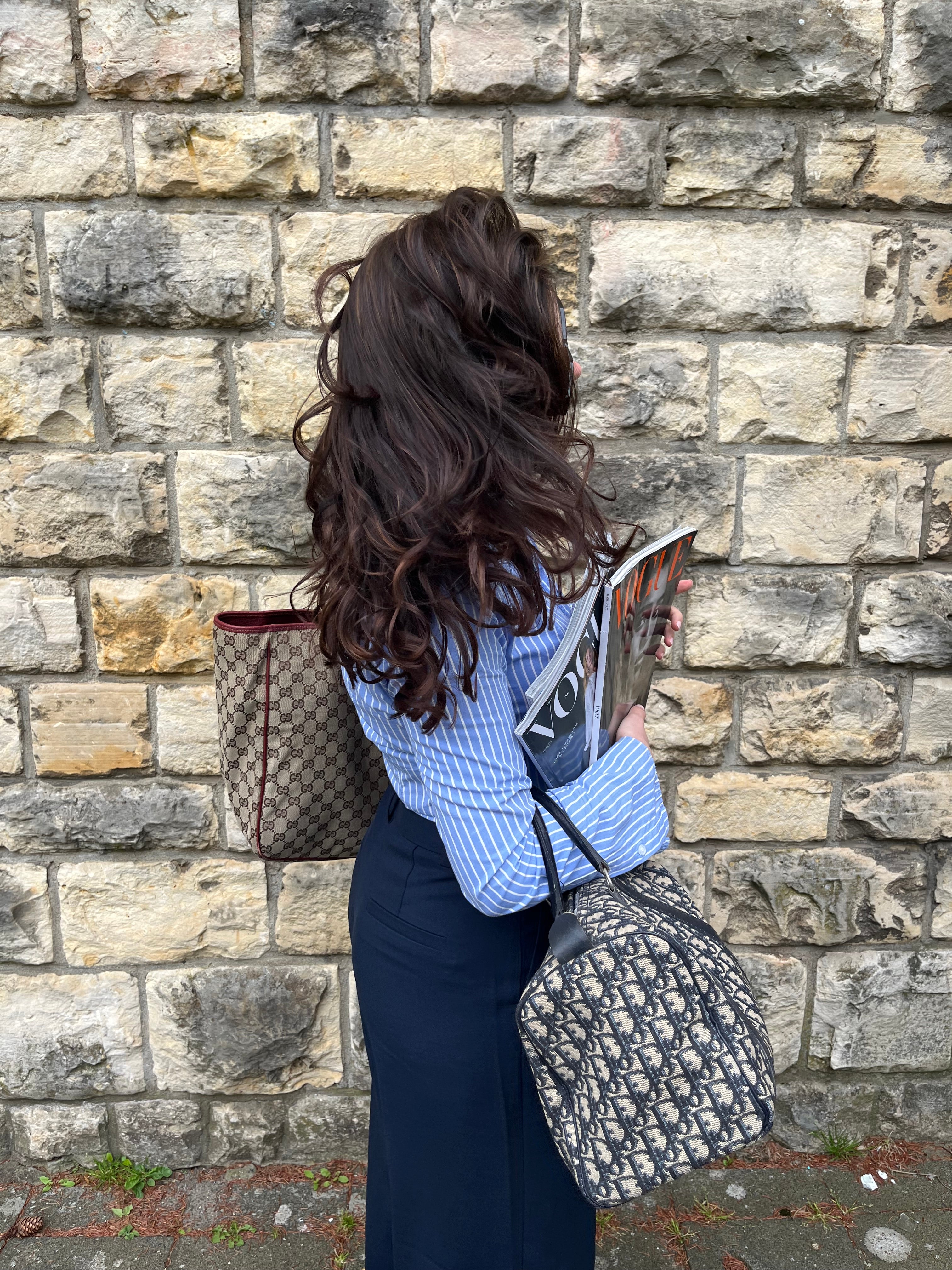 DIOR TROTTER MINI BOSTON BAG
