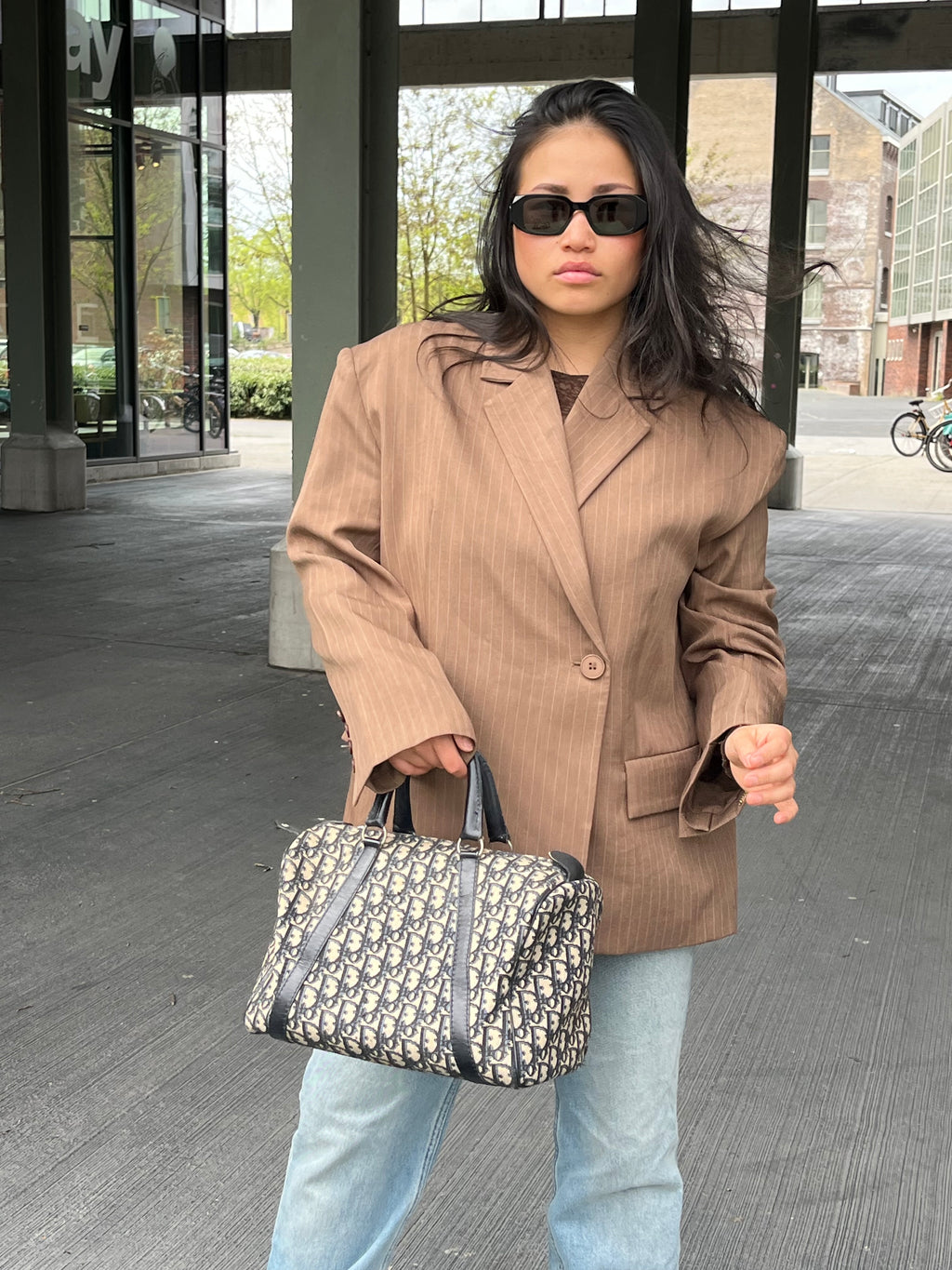 DIOR TROTTER MINI BOSTON BAG