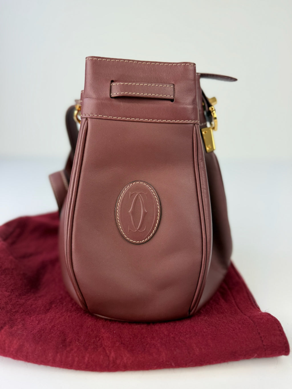 CARTIER MUST DE CARTIER SHOULDERBAG PURSE