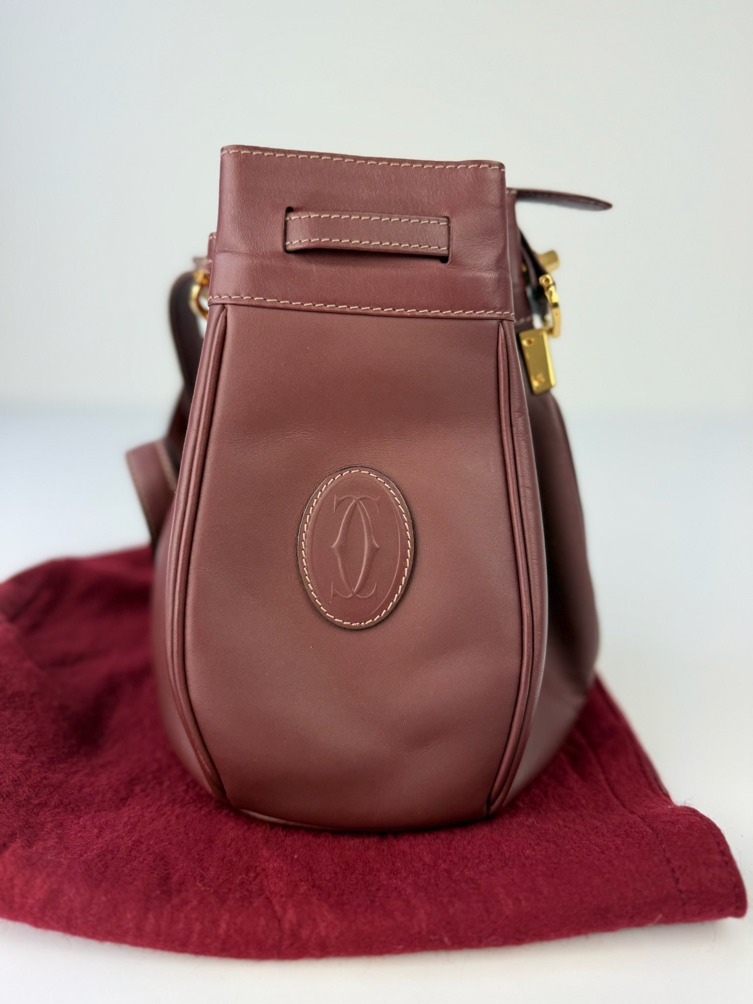 CARTIER MUST DE CARTIER SHOULDERBAG PURSE