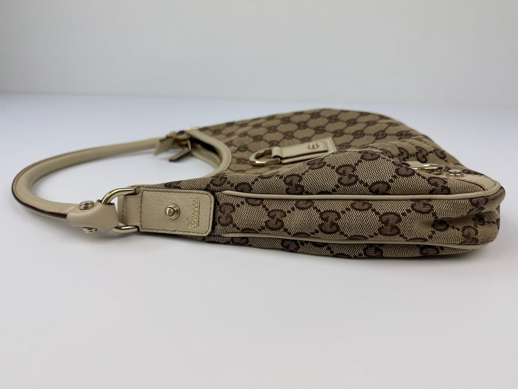 GUCCI GG MONOGRAM ABBEY SMALL SHOULDER BAG