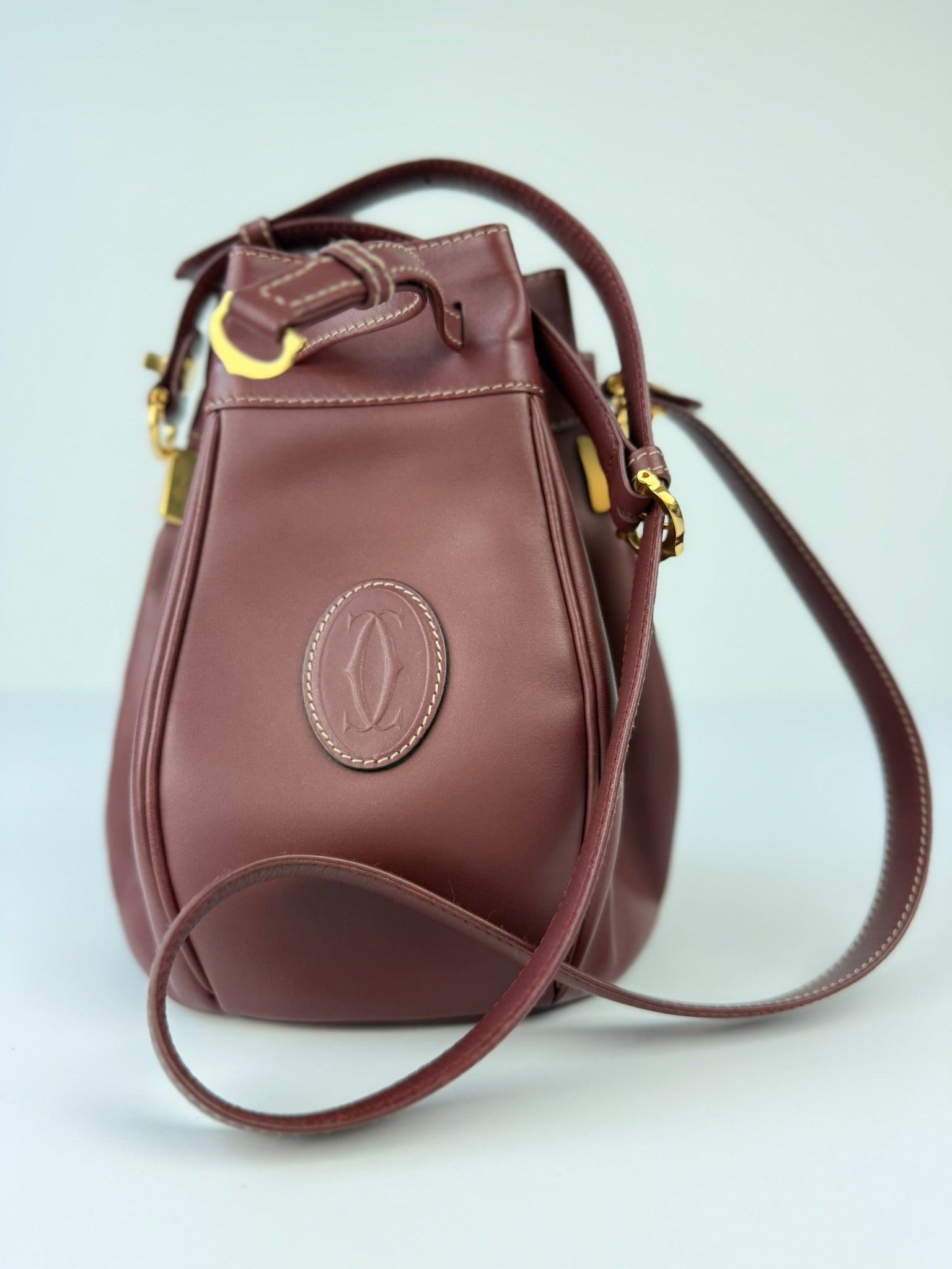 CARTIER MUST DE CARTIER SHOULDERBAG PURSE