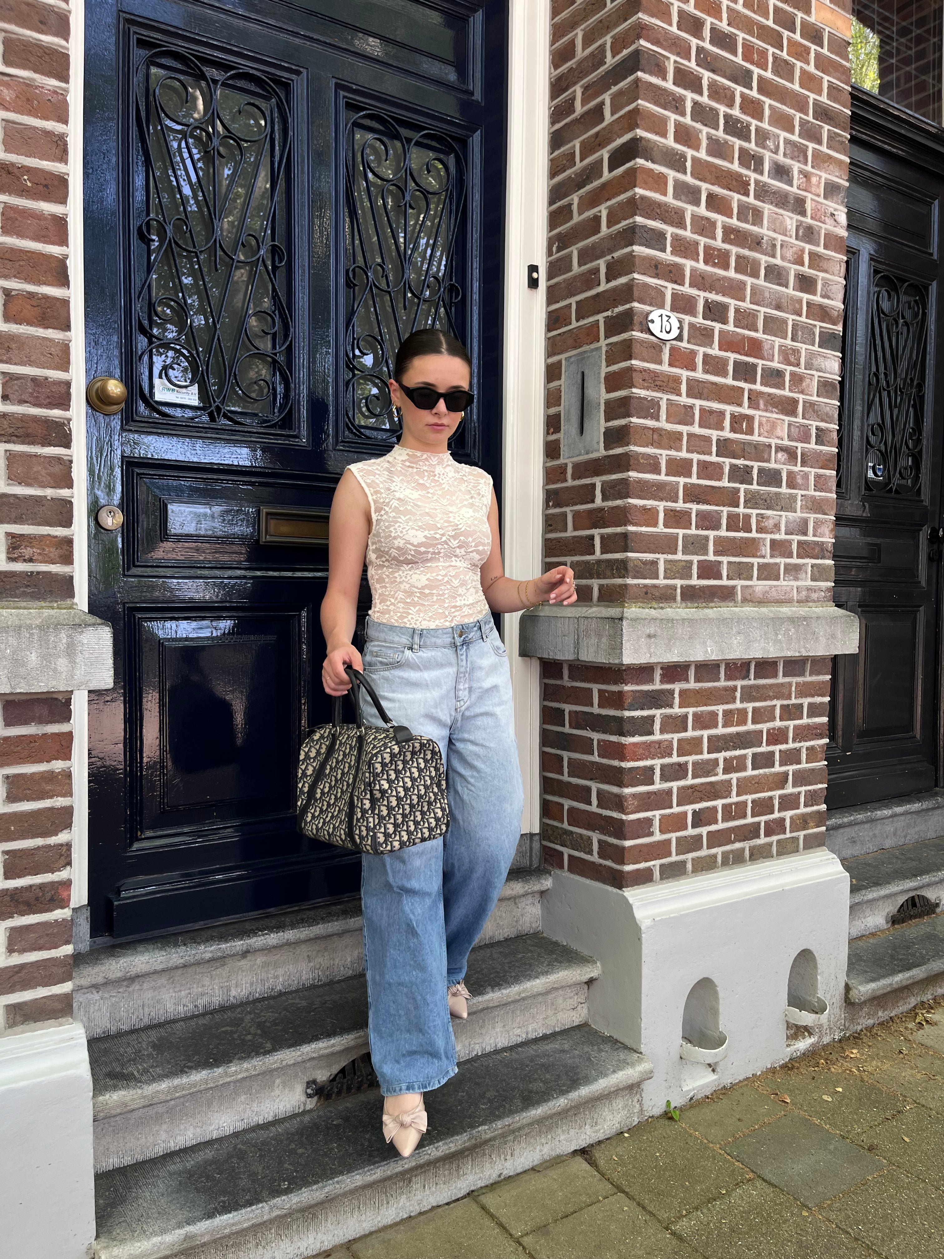 DIOR TROTTER MINI BOSTON BAG
