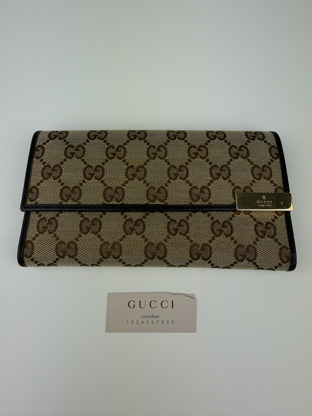 GUCCI BI-FOLD PORTEMONNEE