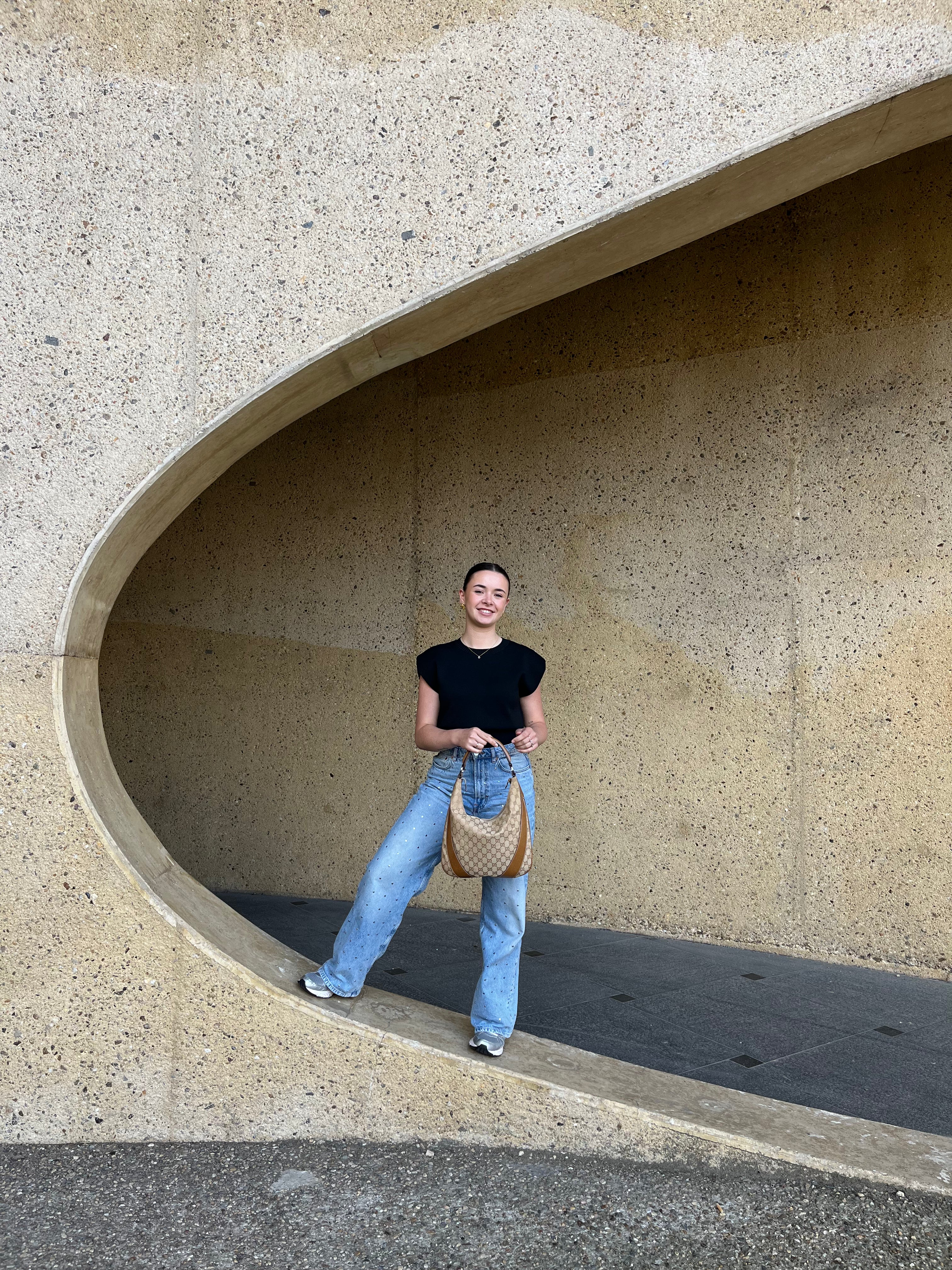 GUCCI GG CANVAS HOBO