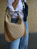 GUCCI GG CANVAS HOBO