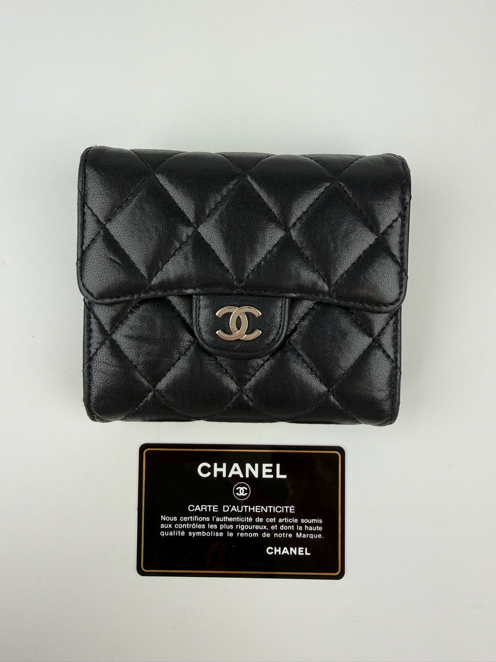 CHANEL TRI-FOLD WALLET