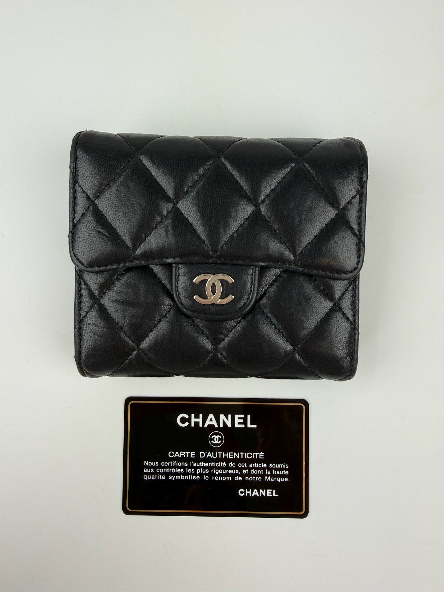 CHANEL TRI-FOLD WALLET