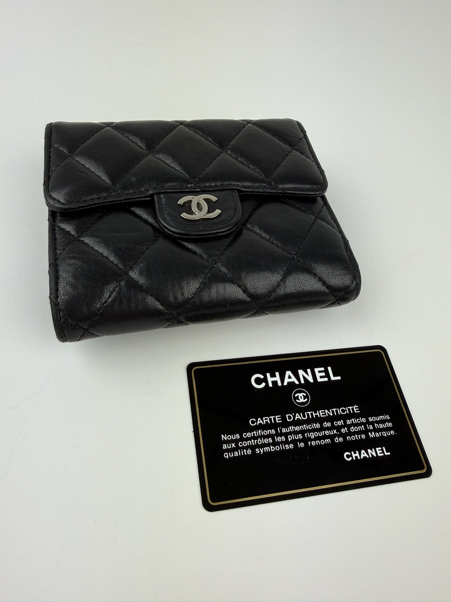 CHANEL TRI-FOLD WALLET