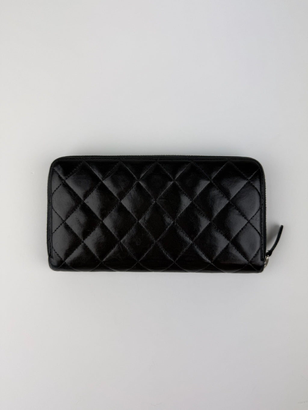 CHANEL ZIP AROUND LONG WALLET