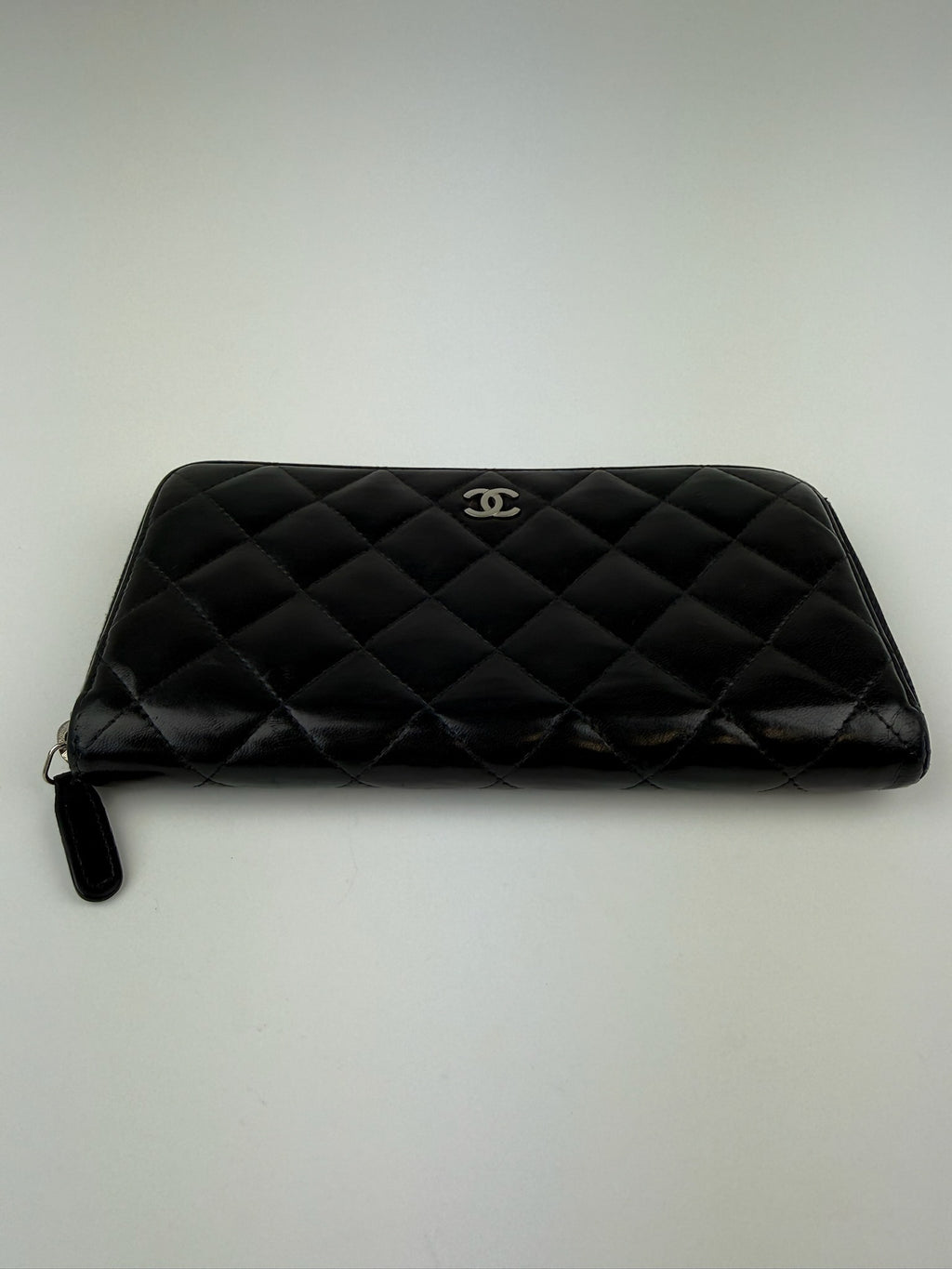 CHANEL ZIP AROUND LONG WALLET