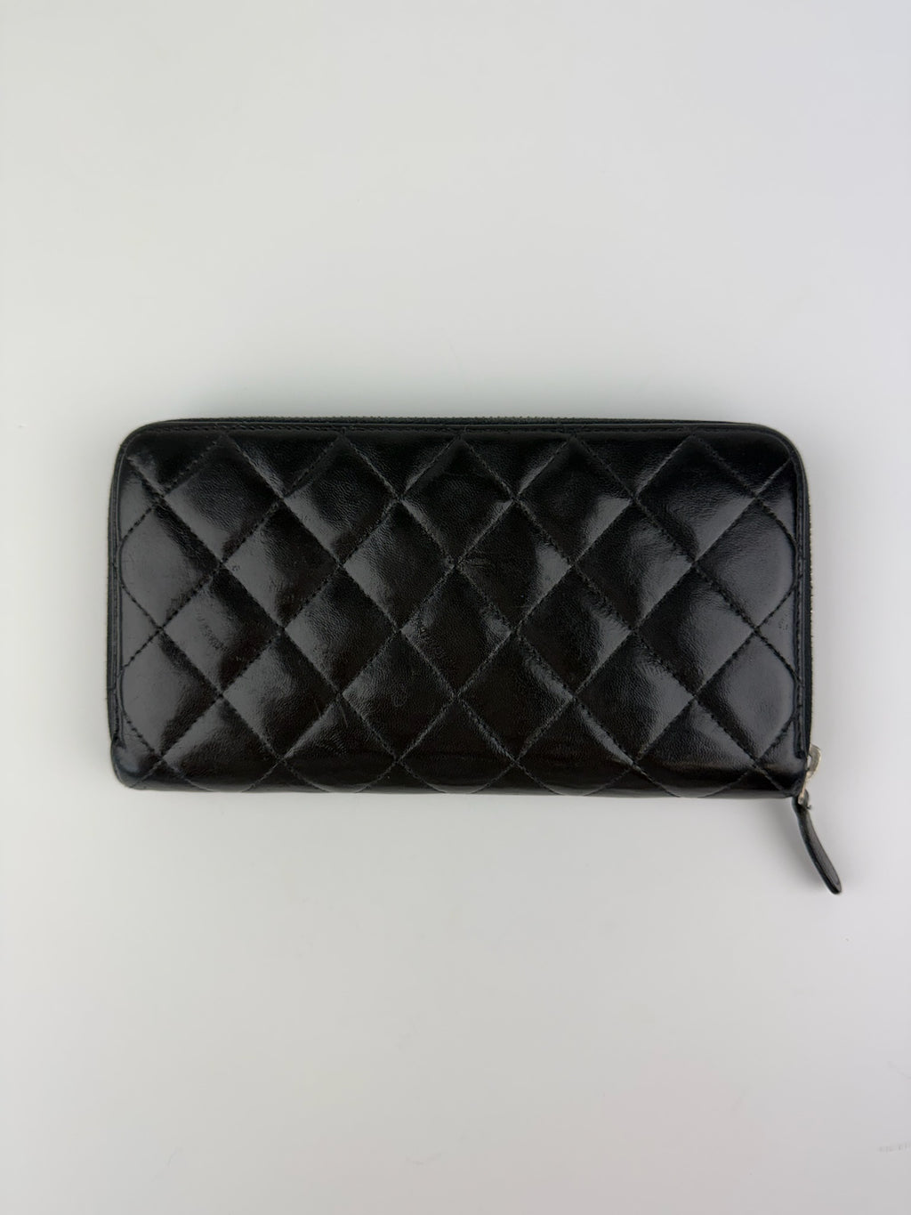 CHANEL ZIP AROUND LONG WALLET