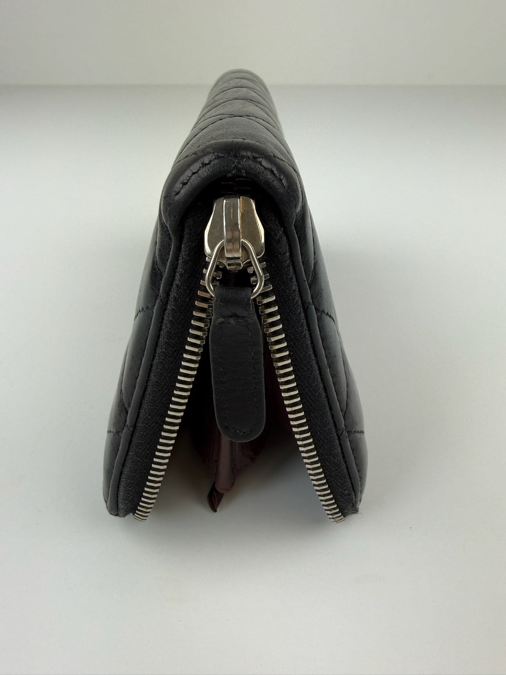 CHANEL ZIP AROUND LONG WALLET
