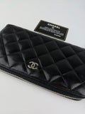 CHANEL ZIP AROUND LONG WALLET