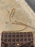 LOUIS VUITTON SARA WALLET DAMIER EBENE STUDS