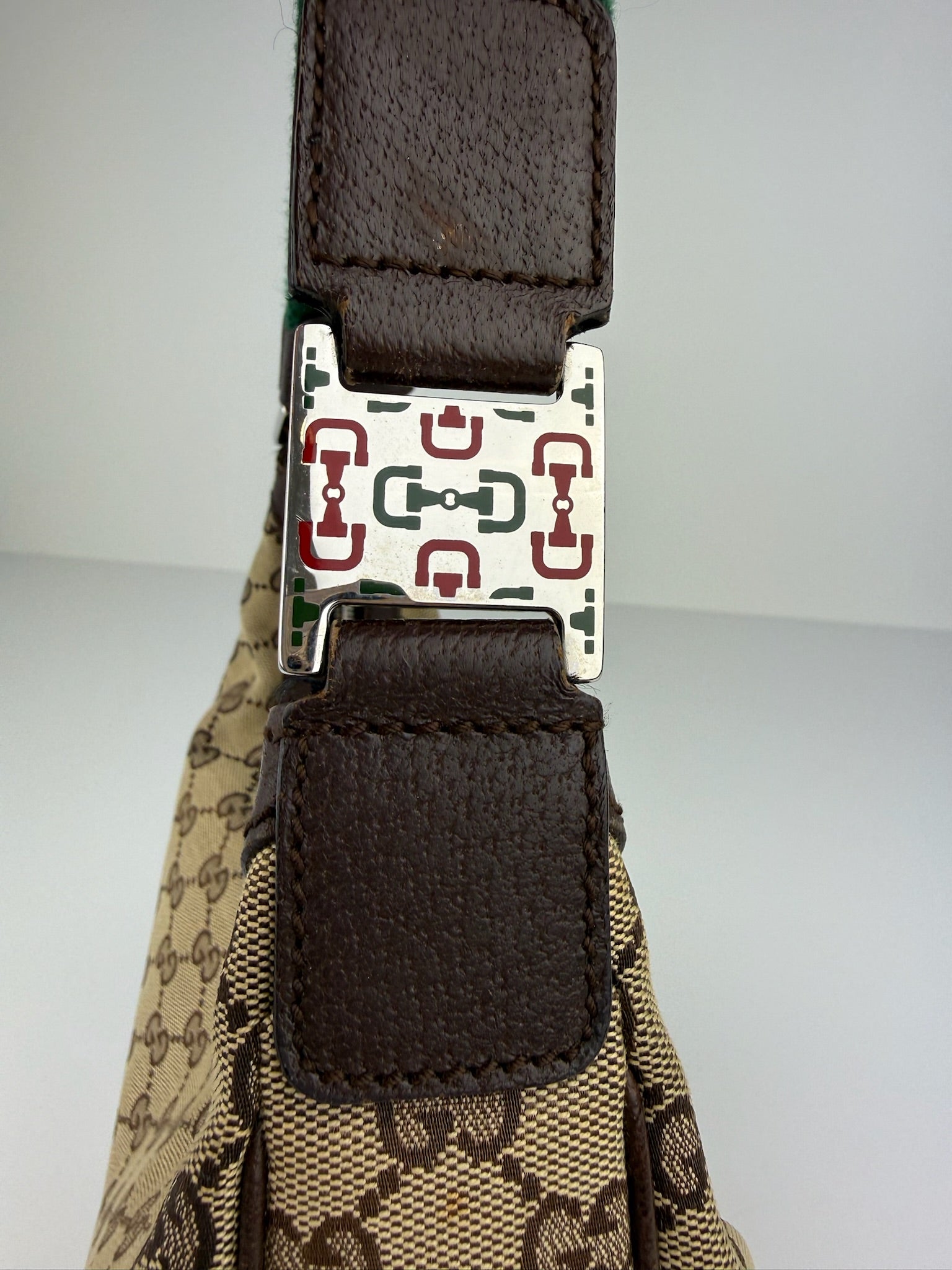 GUCCI CHARMY HORSEBIT SHERRY LINE HOBO