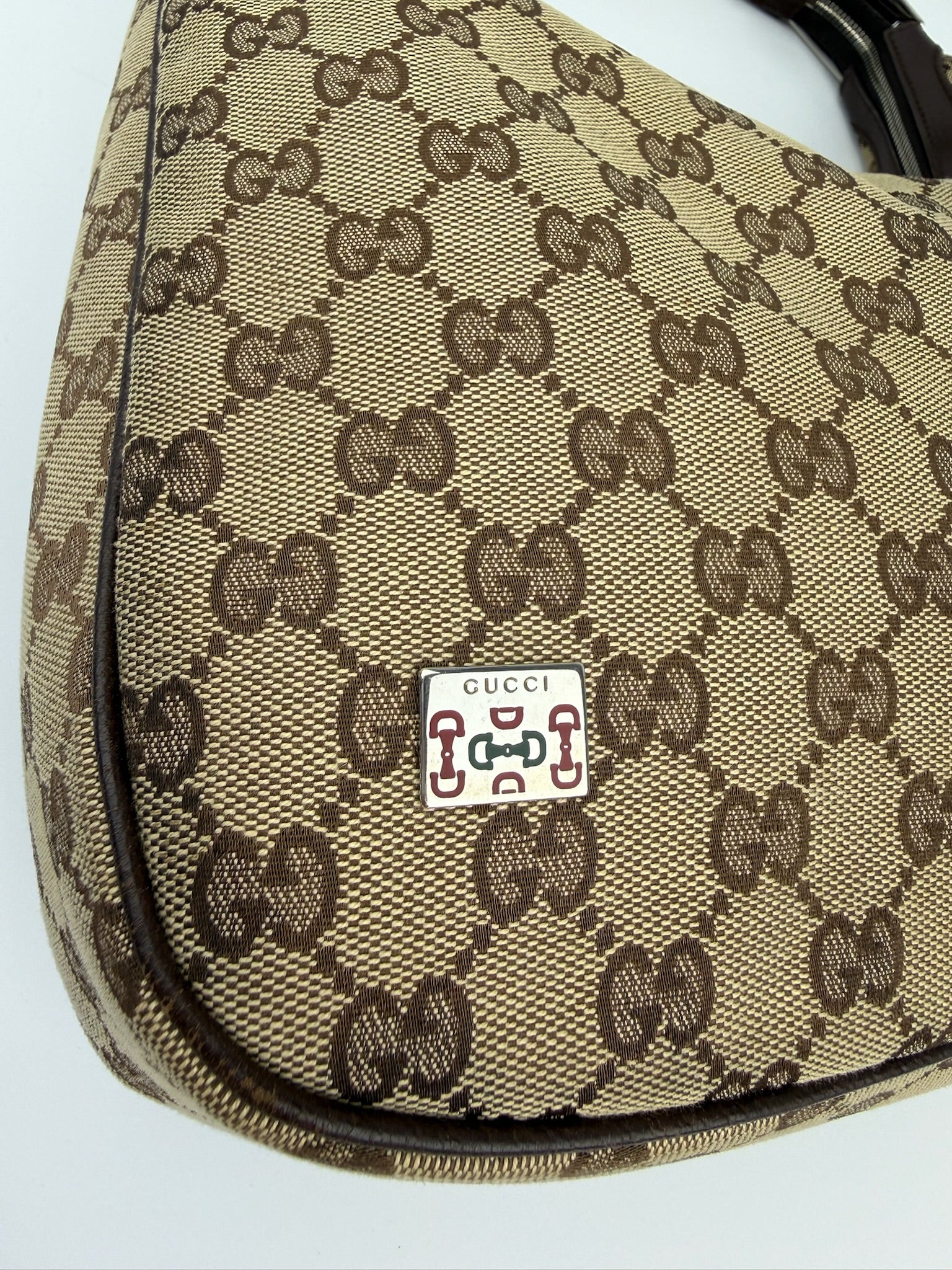 GUCCI CHARMY HORSEBIT SHERRY LINE HOBO
