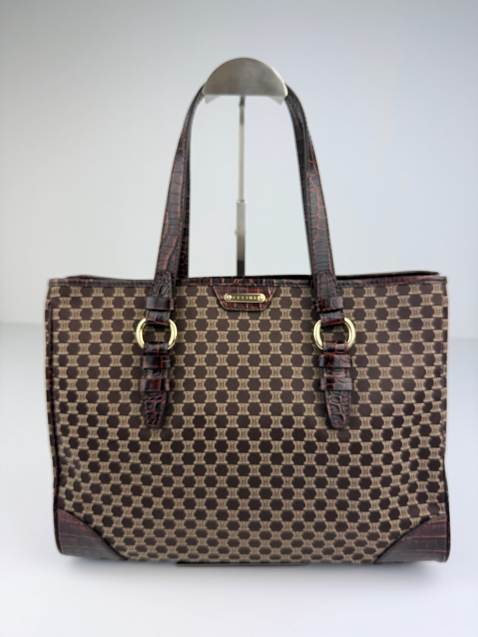 CELINE MACADAM/TRIOMPHE TOTE