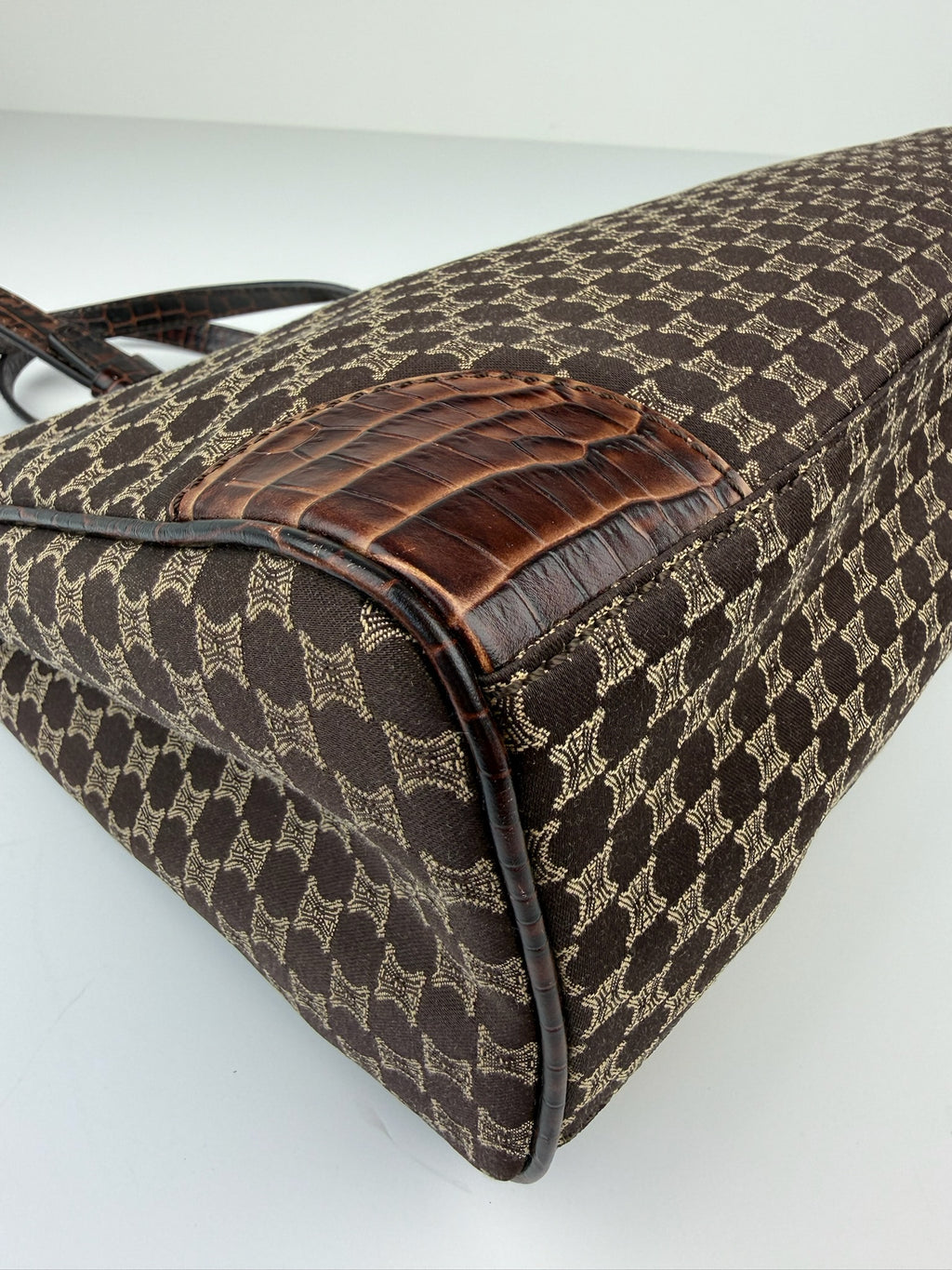 CELINE MACADAM/TRIOMPHE TOTE