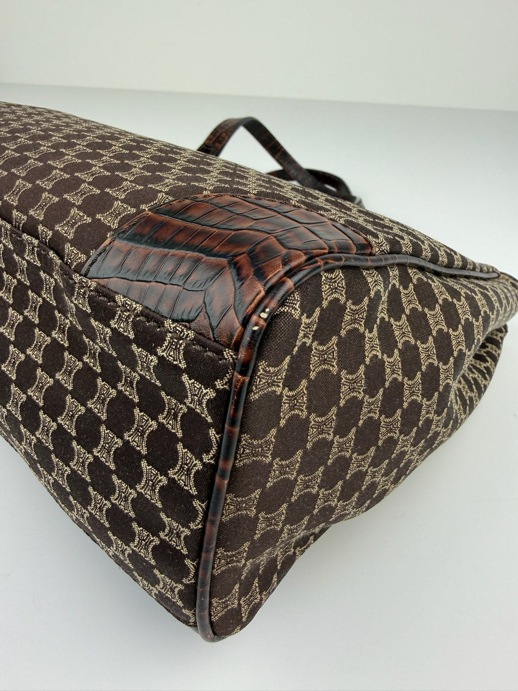 CELINE MACADAM/TRIOMPHE TOTE