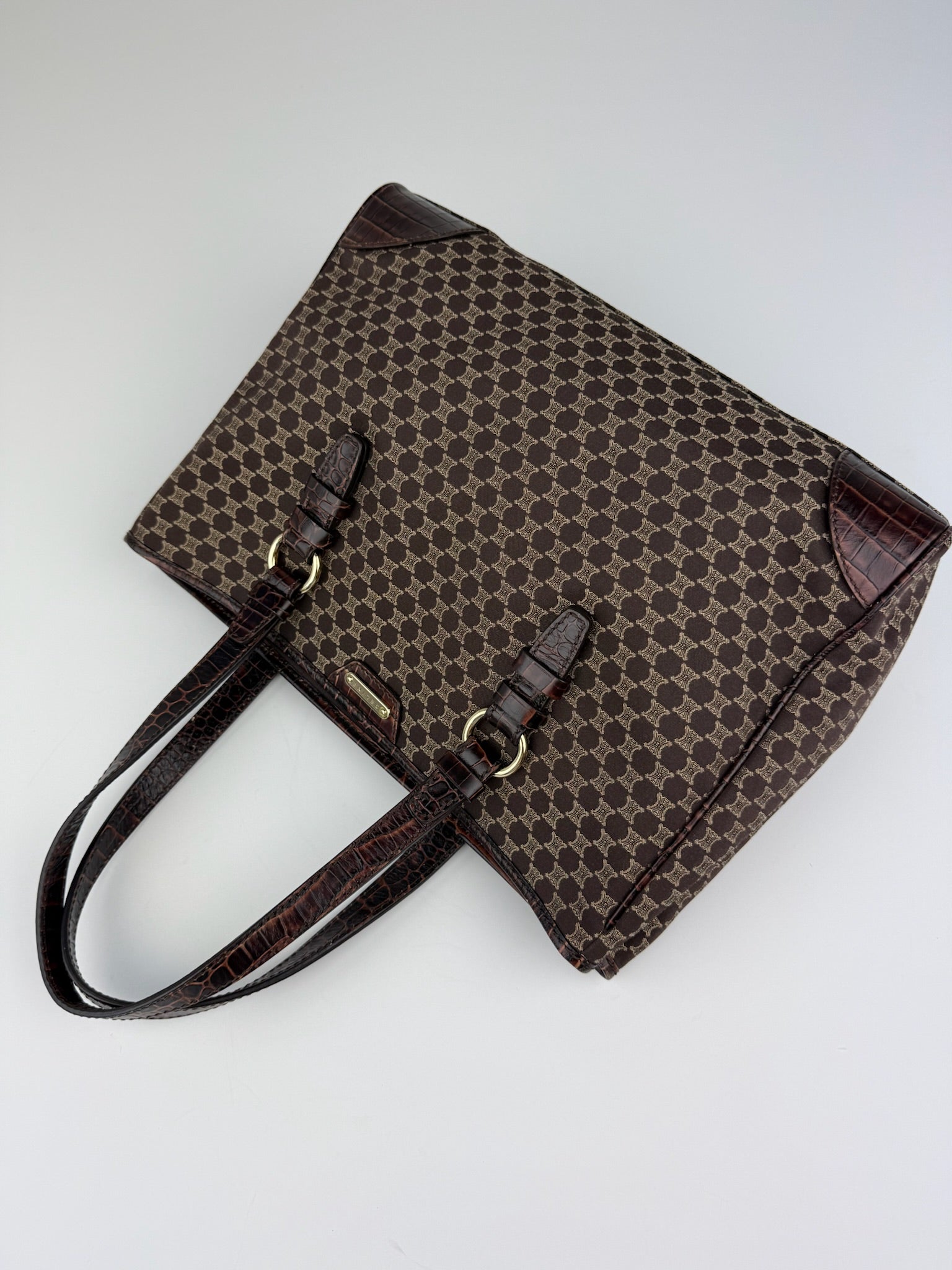CELINE MACADAM/TRIOMPHE TOTE