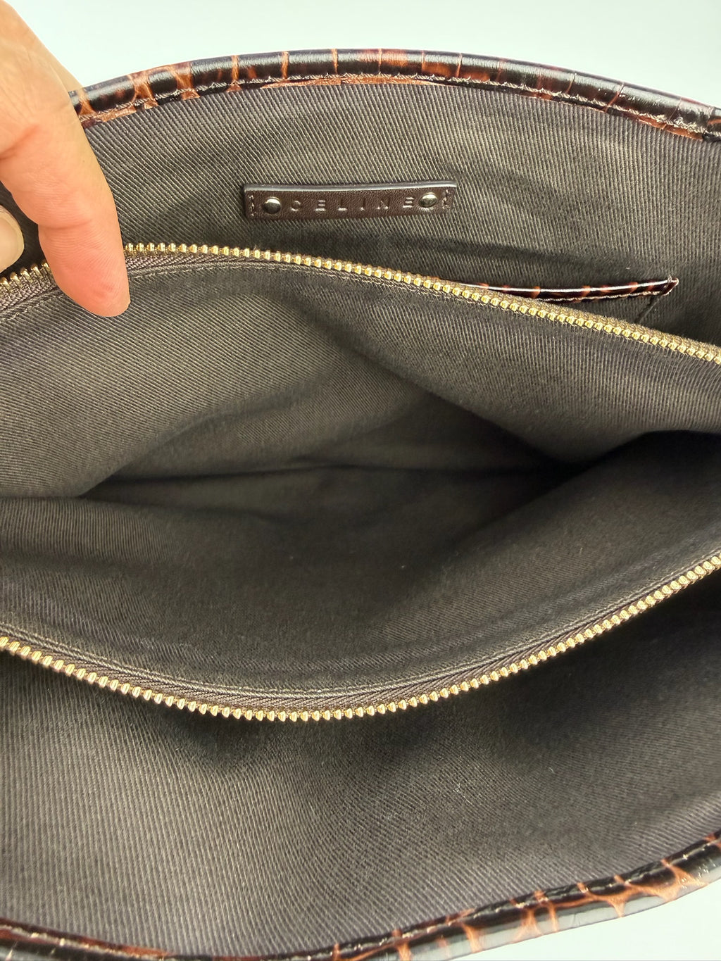 CELINE MACADAM/TRIOMPHE TOTE