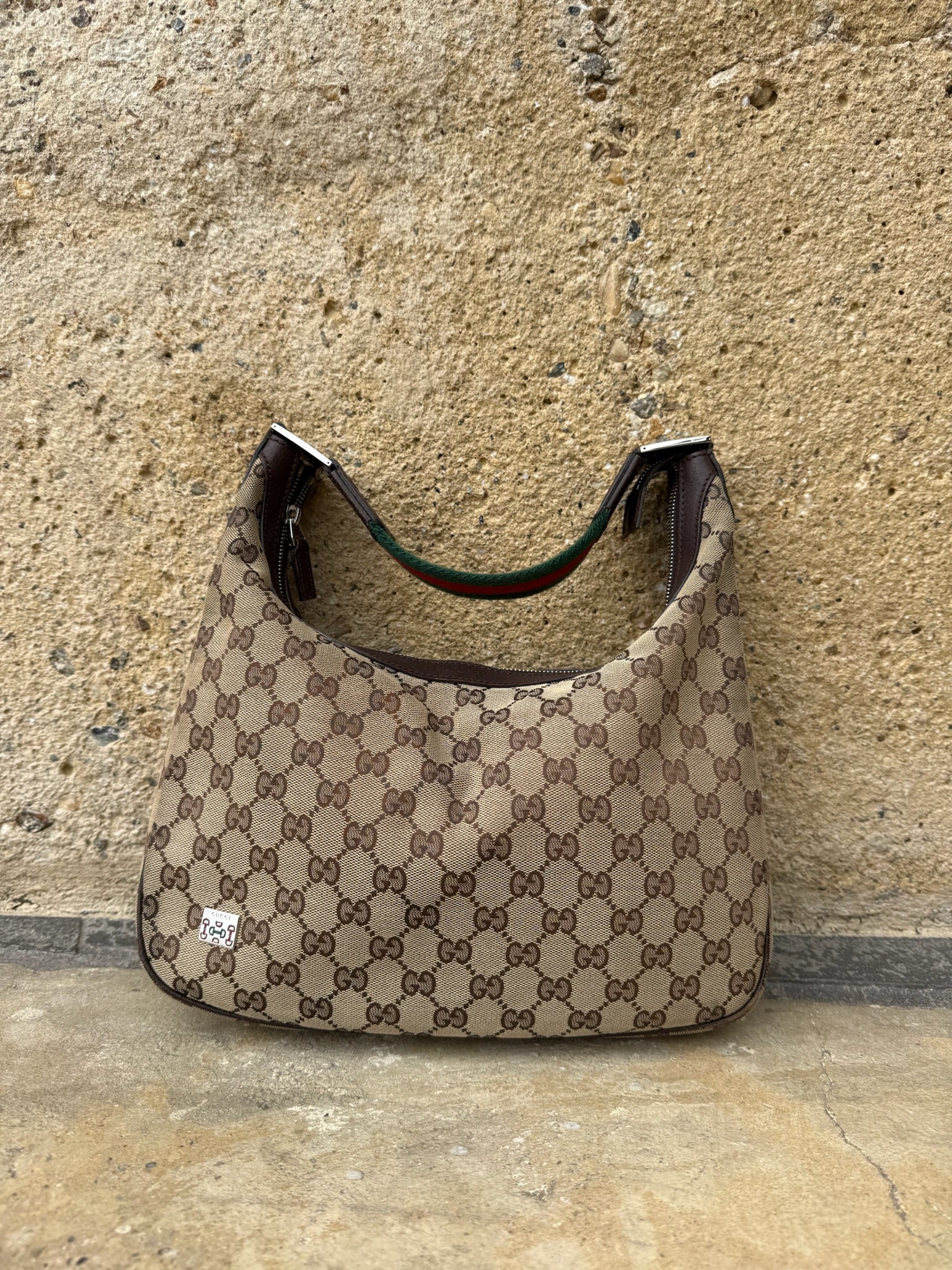 GUCCI CHARMY HORSEBIT SHERRY LINE HOBO