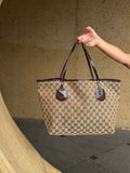 GUCCI SCHOULDER/TOTE BAG PATENT LEATHER
