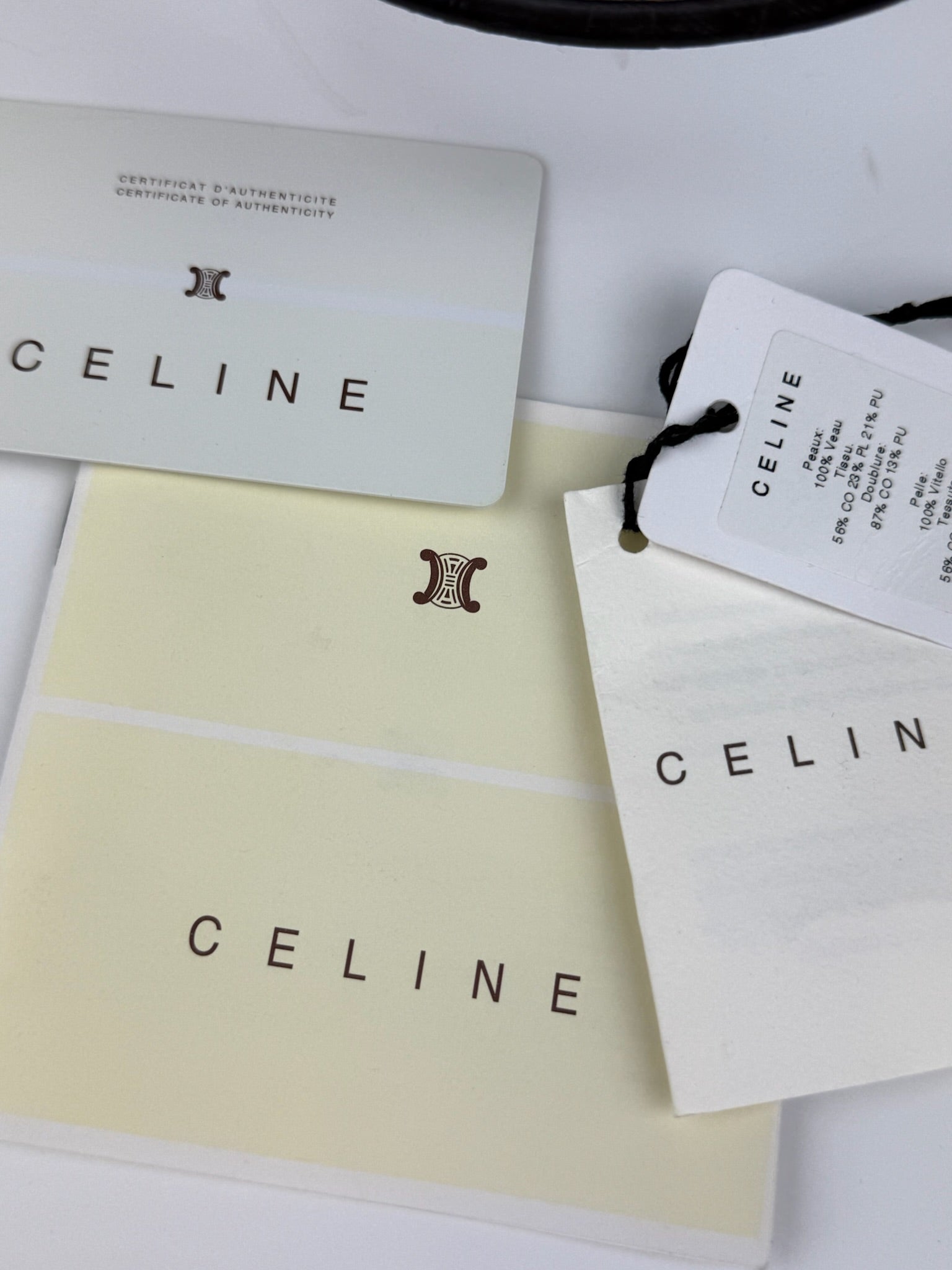 CELINE MACADAM/TRIOMPHE MONOGRAM TOTE