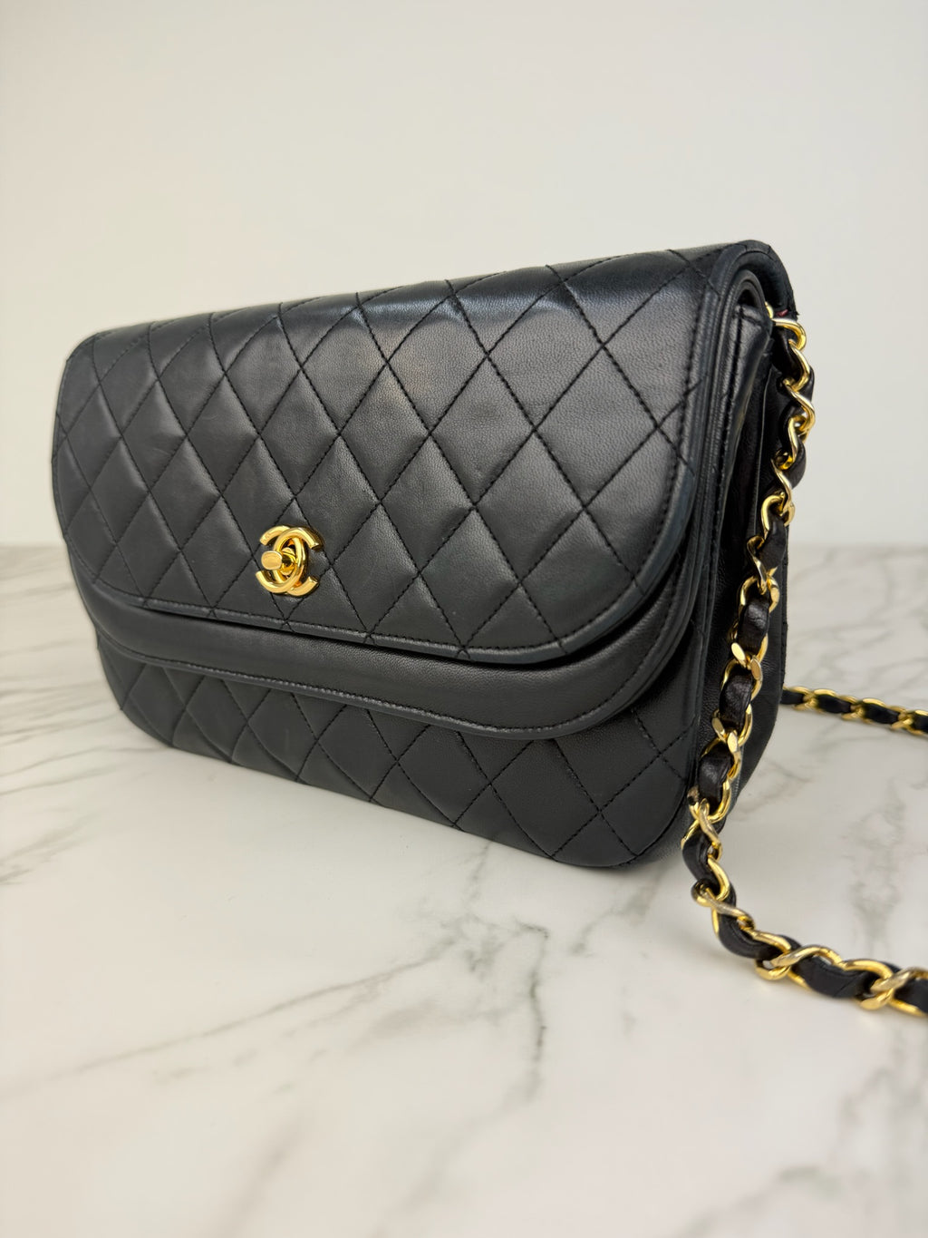 CHANEL MATELASSE DOUBLEFLAP CHAIN SHOULDER BAG 23