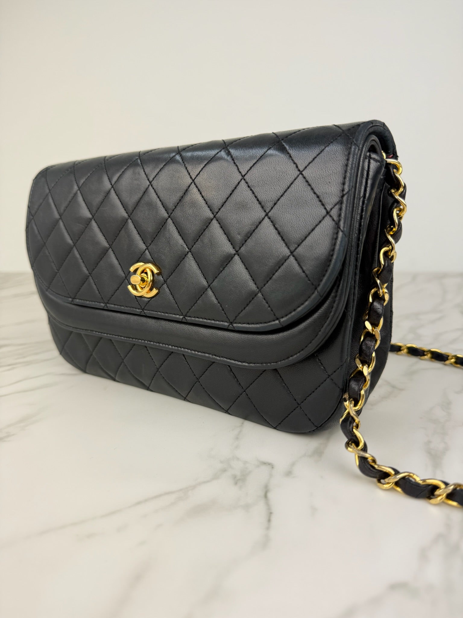 CHANEL MATELASSE DOUBLEFLAP CHAIN SHOULDER BAG 23
