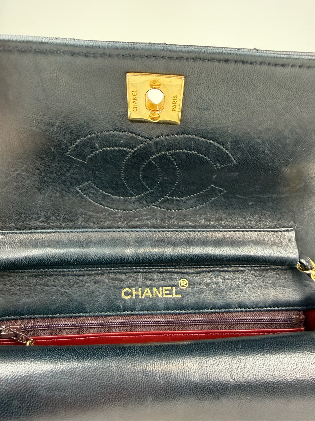 CHANEL MATELASSE DOUBLEFLAP CHAIN SHOULDER BAG 23