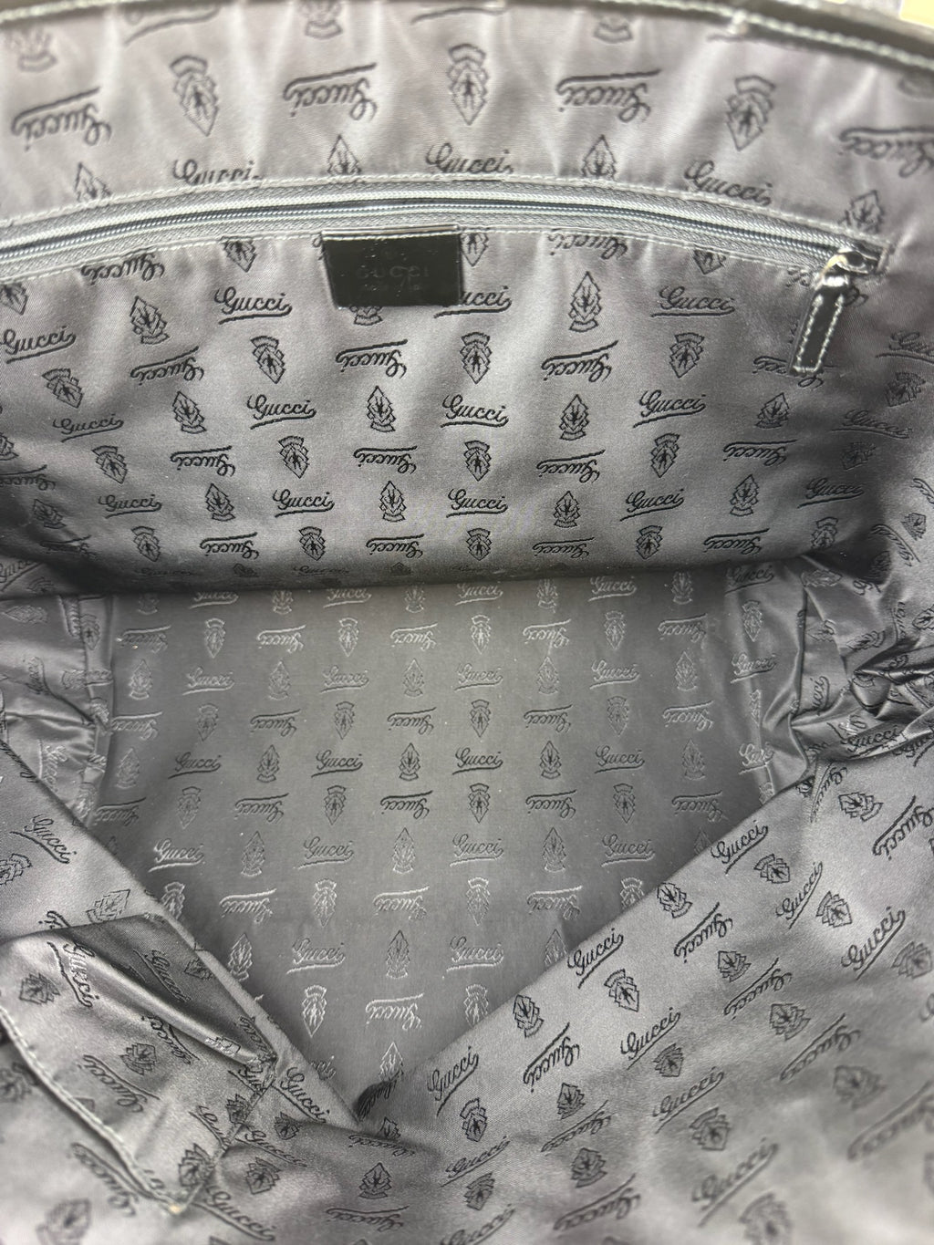 GUCCI SHOULDER/TOTE BAG PATENT LEATHER
