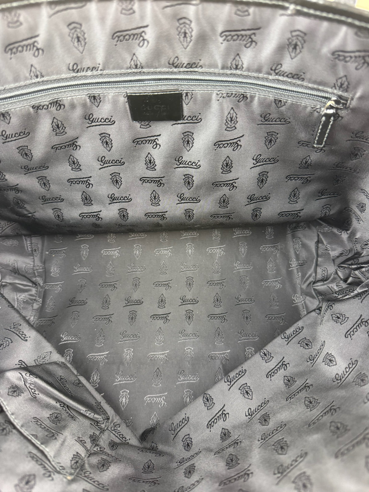 GUCCI SHOULDER/TOTE BAG PATENT LEATHER