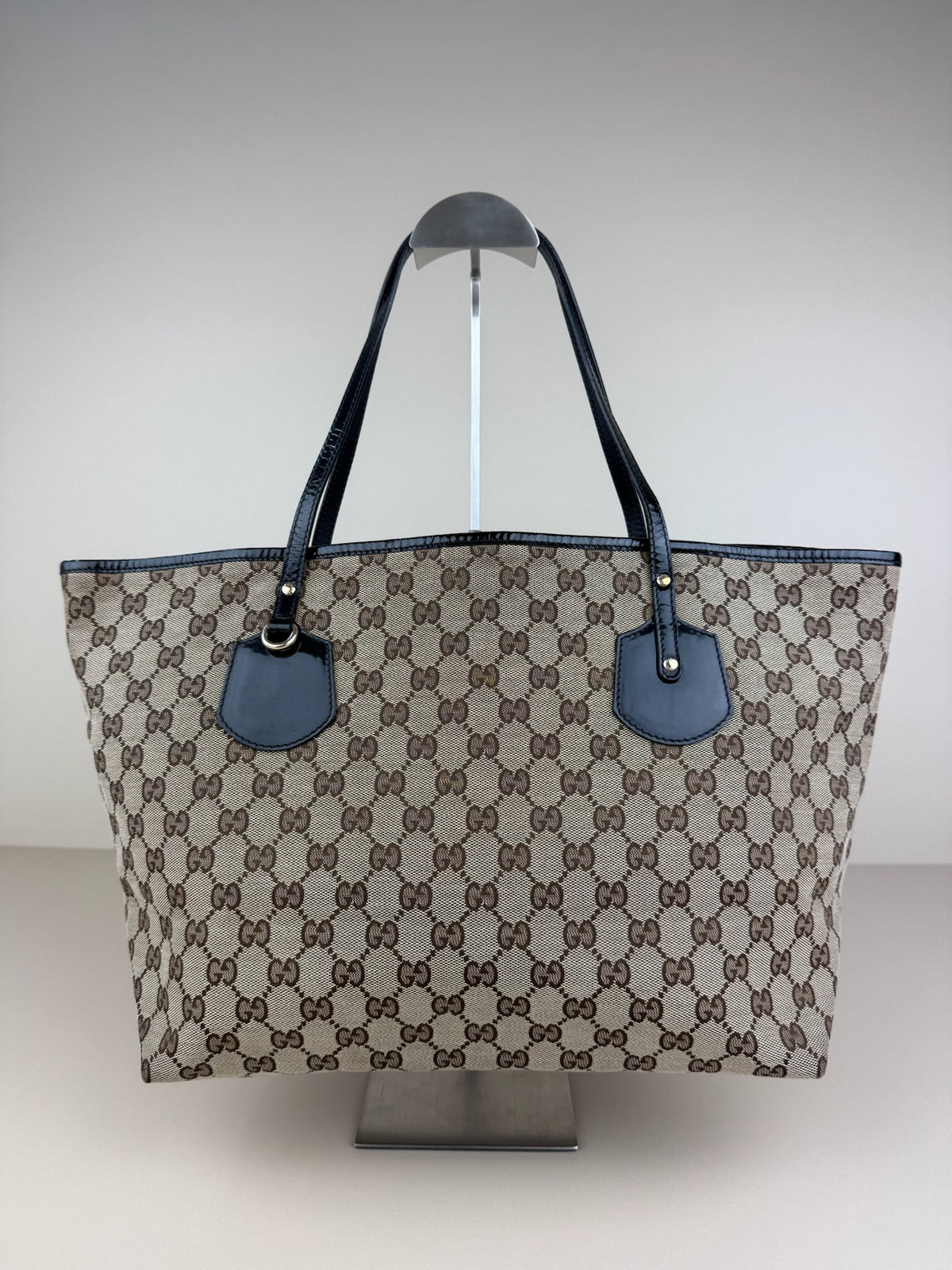 GUCCI SHOULDER/TOTE BAG PATENT LEATHER