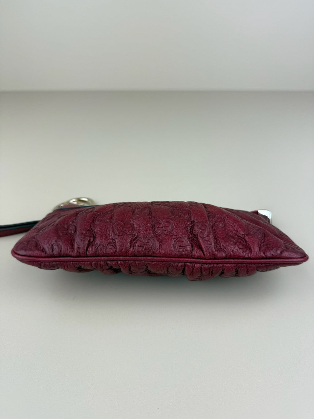 GUCCI GUCCISSIMA WRISTLET CLUTCH/POUCH