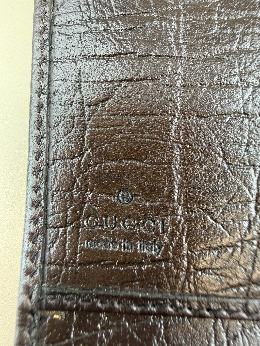 GUCCI HORSEBIT TRI-FOLD LONG WALLET