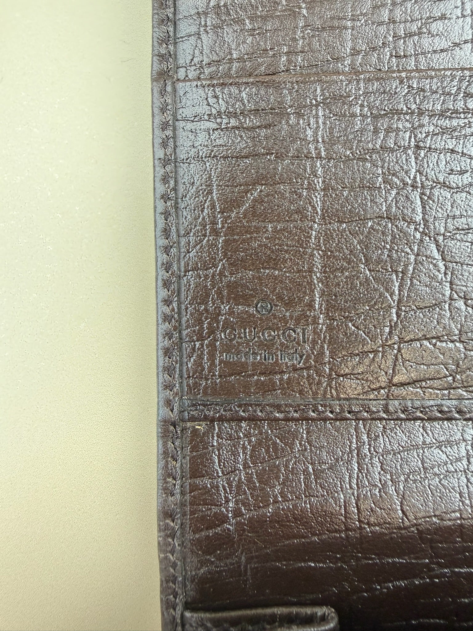 GUCCI HORSEBIT TRI-FOLD LONG WALLET