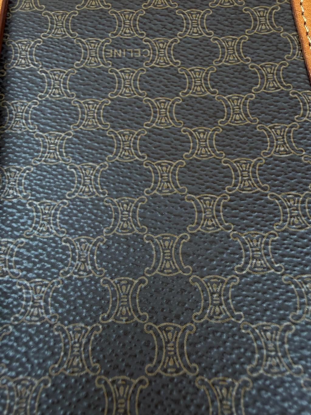 CELINE MACADAM SHOULDER/CROSSBODY BAG