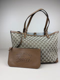 GUCCI CANVAS TOTE BAG