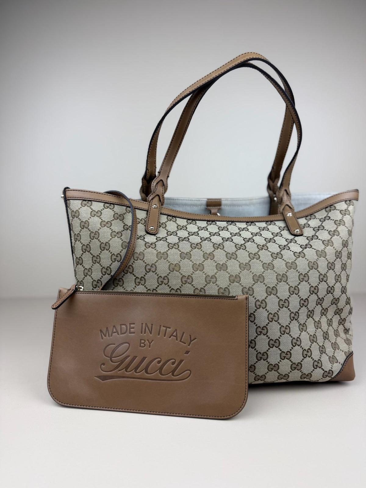 GUCCI CANVAS TOTE BAG
