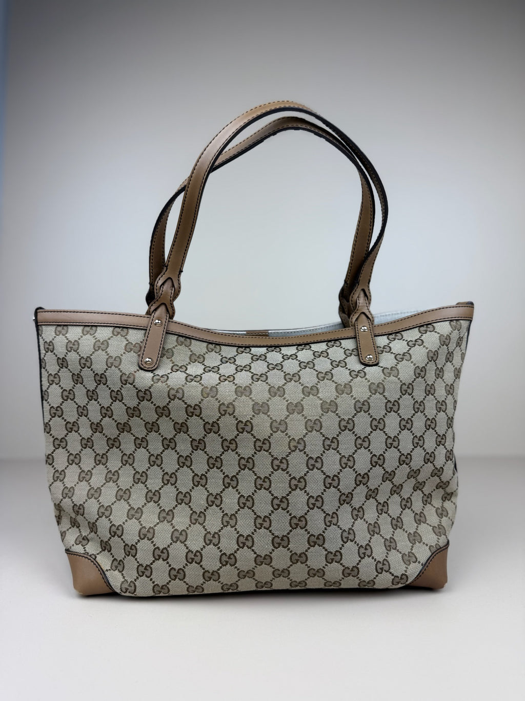 GUCCI CANVAS TOTE BAG