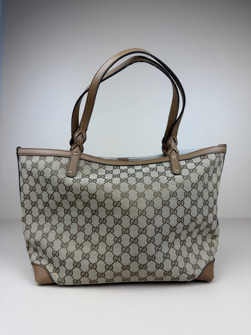 GUCCI CANVAS TOTE BAG
