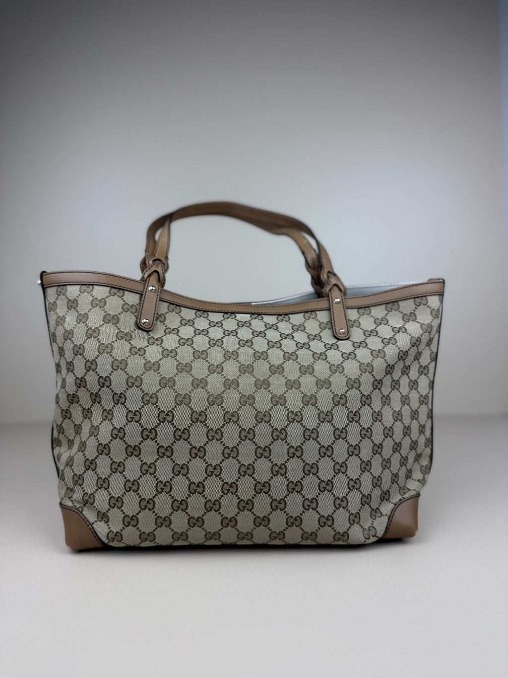 GUCCI CANVAS TOTE BAG