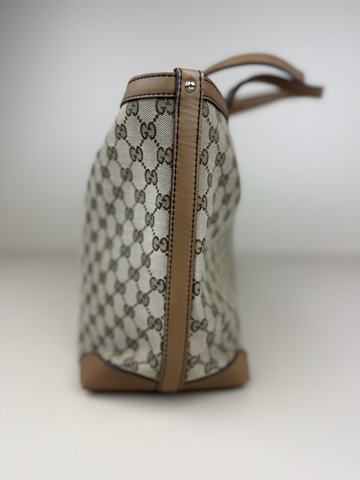 GUCCI CANVAS TOTE BAG