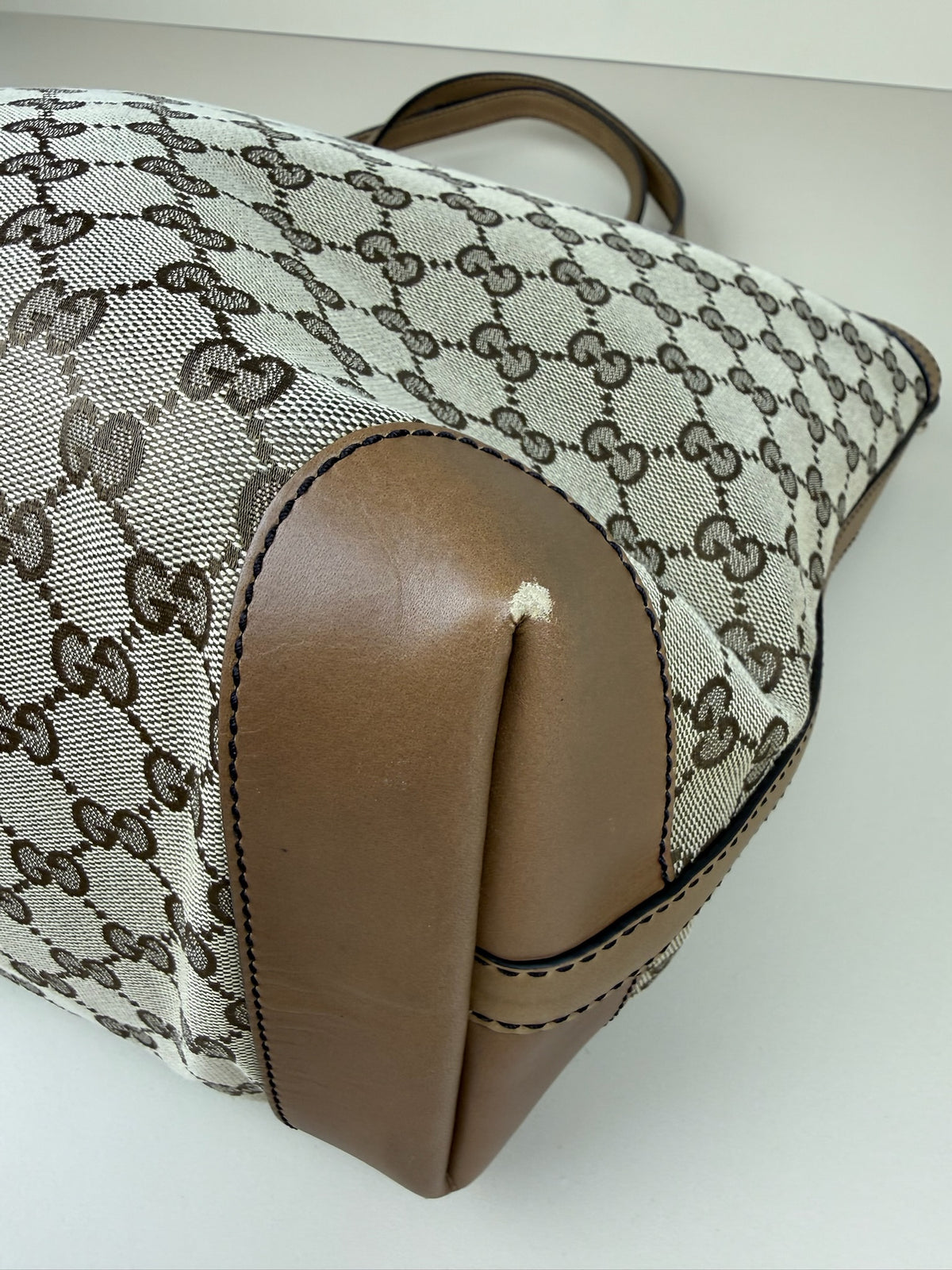 GUCCI CANVAS TOTE BAG