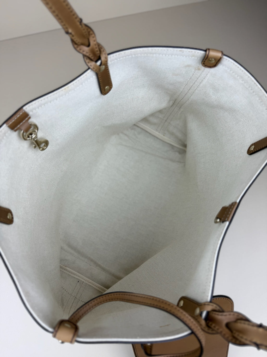 GUCCI CANVAS TOTE BAG