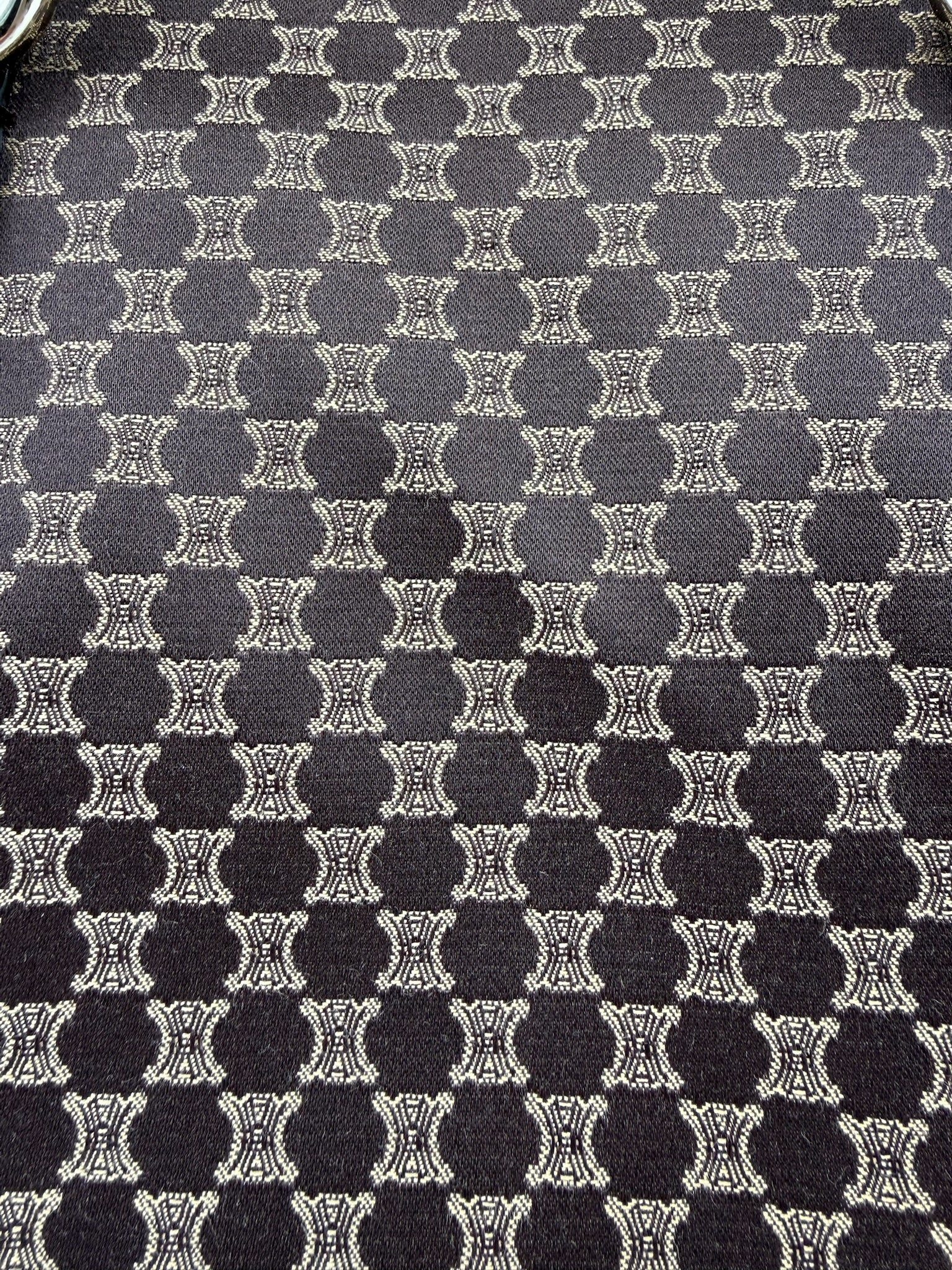 CELINE MACADAM/TRIOMPHE MONOGRAM TOTE