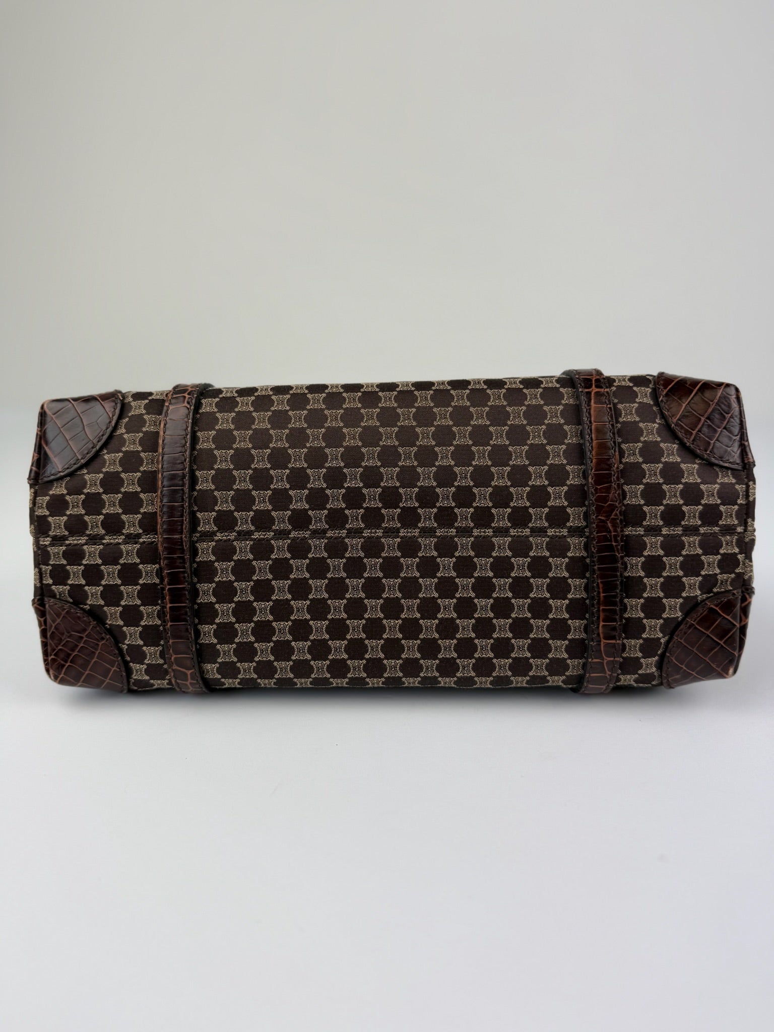 CELINE MACADAM/TRIOMPHE MONOGRAM TOTE